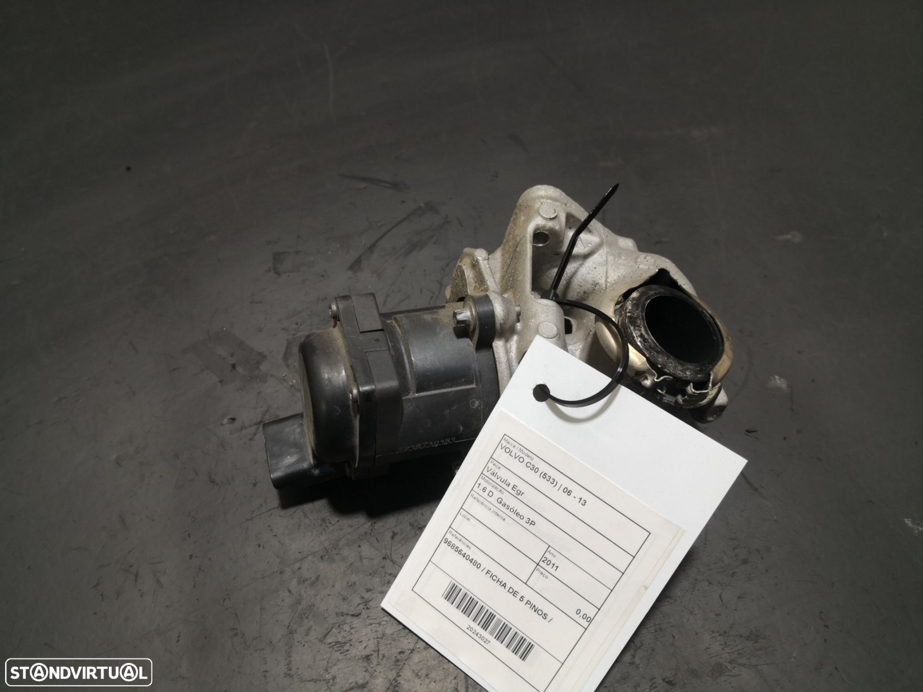 Válvula Egr Volvo C30 (533) - 1
