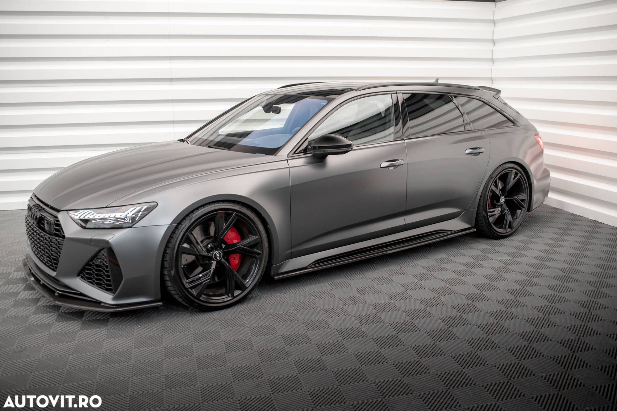 Pachet Exterior Prelungiri compatibil cu Audi RS6 C8 Maxton Design Carbon - 6
