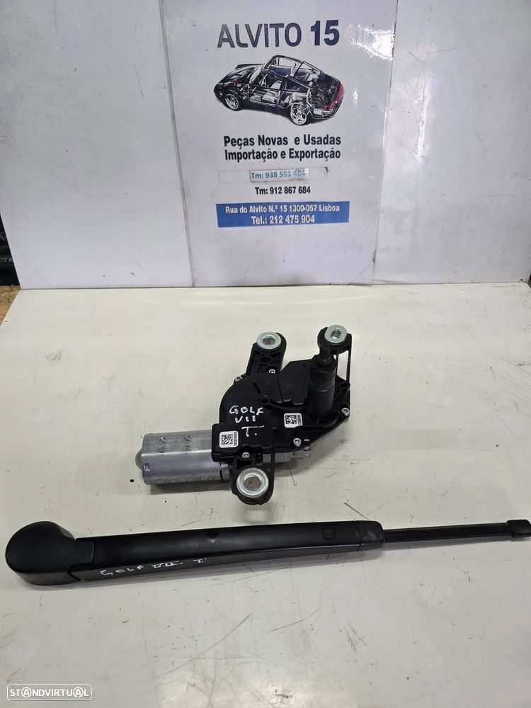 Motor limpa vidros traseiro Golf Vll  7 REF: 5G09557 11A    -  Braço  limpa vidros traseiro Golf Vll 7 - 3