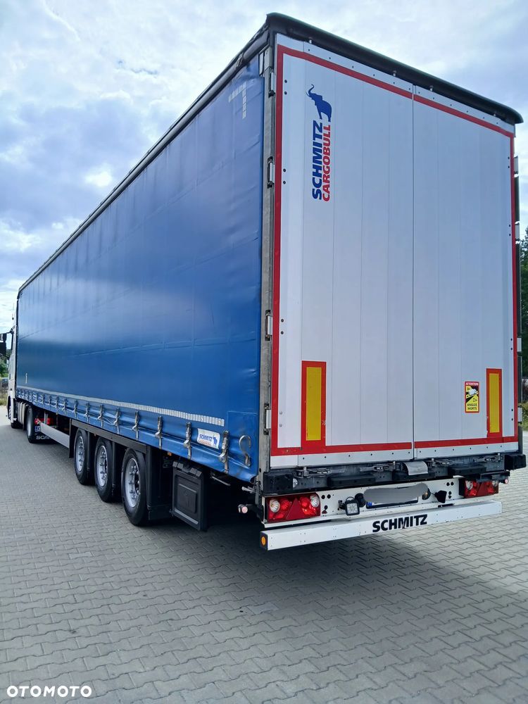 Schmitz Cargobull FIRANKA / MEGA / OS PODNOSZONA / OPONY 90% / HAMULCE 80%/ RAMA OCYNK - 1