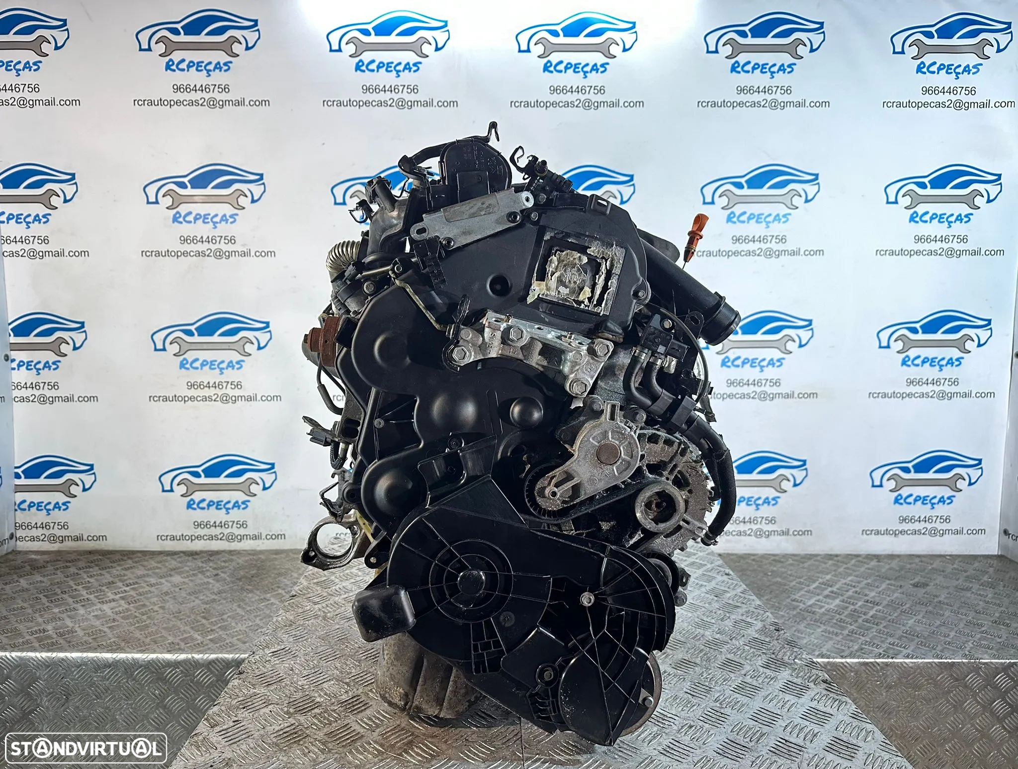 .Motor Completo 9H06 PSA Peugeot Citroen 1.6 HDI 8v 92cv Bosch - 9