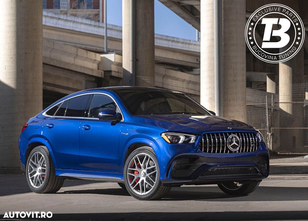 Pachet Exterior compatibil cu Mercedes GLE Coupe C167 GLE63s Design - 8