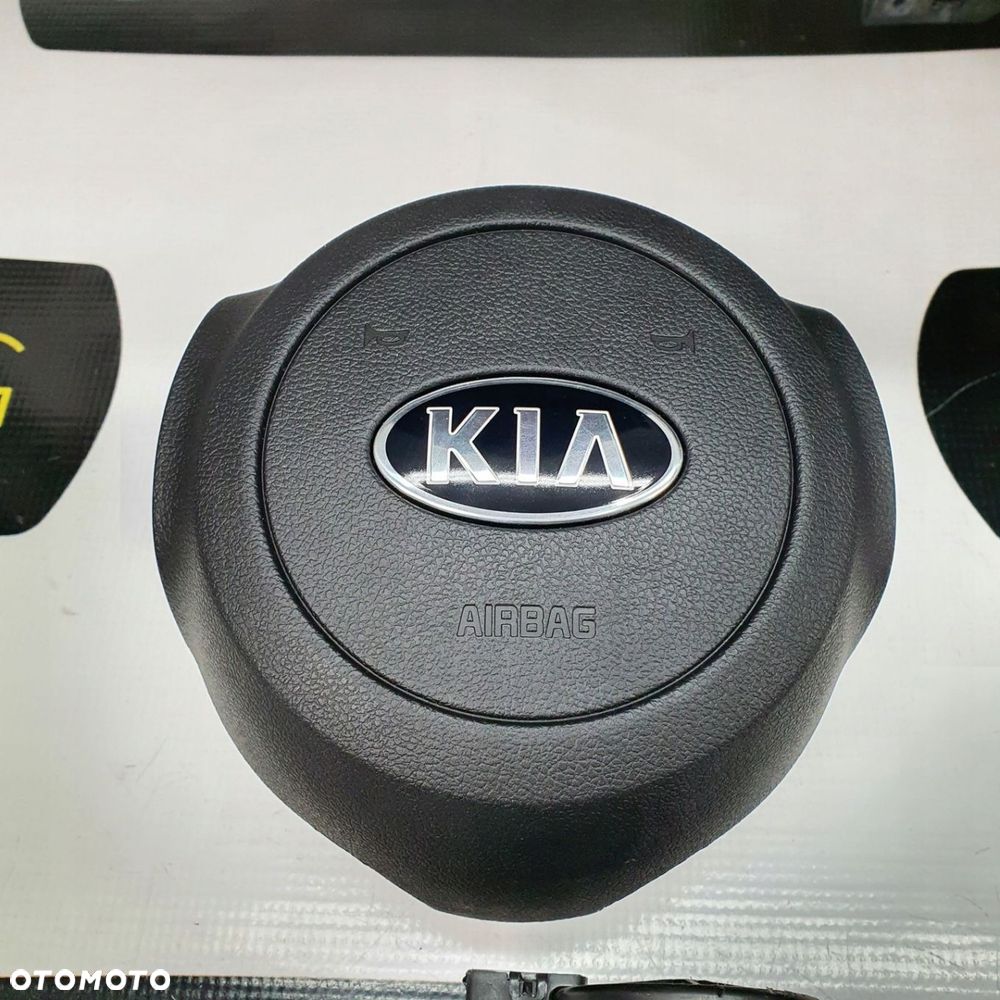 KIA RIO IV DESKA ROZDZIELCZA KONSOLA KOKPIT PULPIT PODUSZKI AIRBAG AIR BAG PASY KIT SET - 6