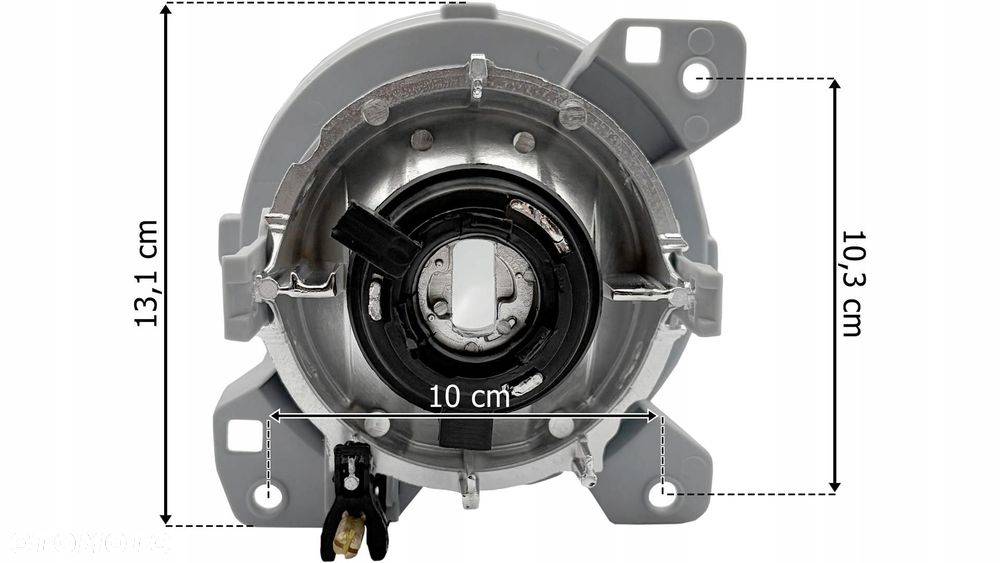 scania r halogen dalekosiężny prawy wewnętrzny 1446354 1852570 2248114 - 3