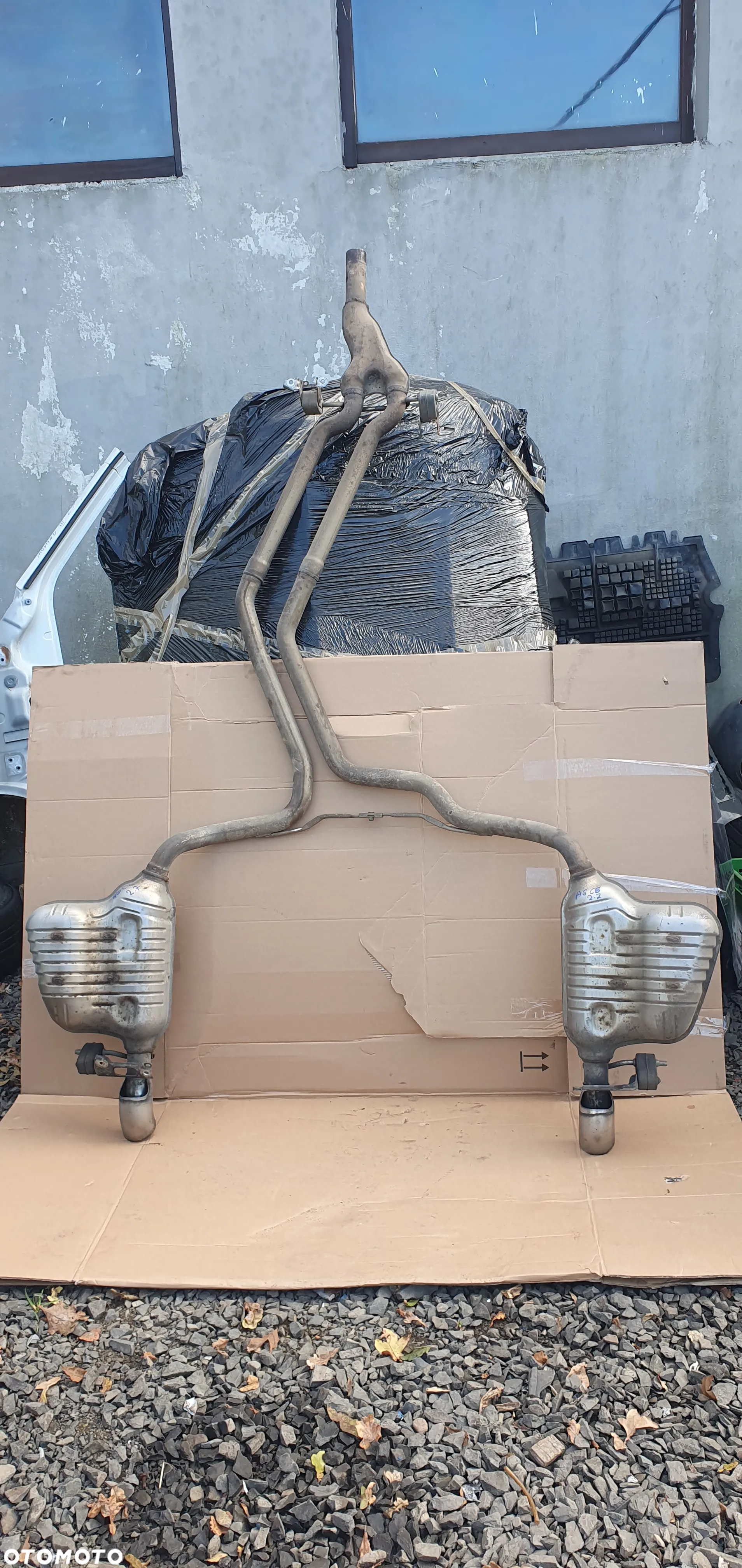 Tłumik końcowy wydech tłumiki Audi A6 C6 2.7 TDI 3.0 TDI 4F0253612AA 4F0253611AA - 5