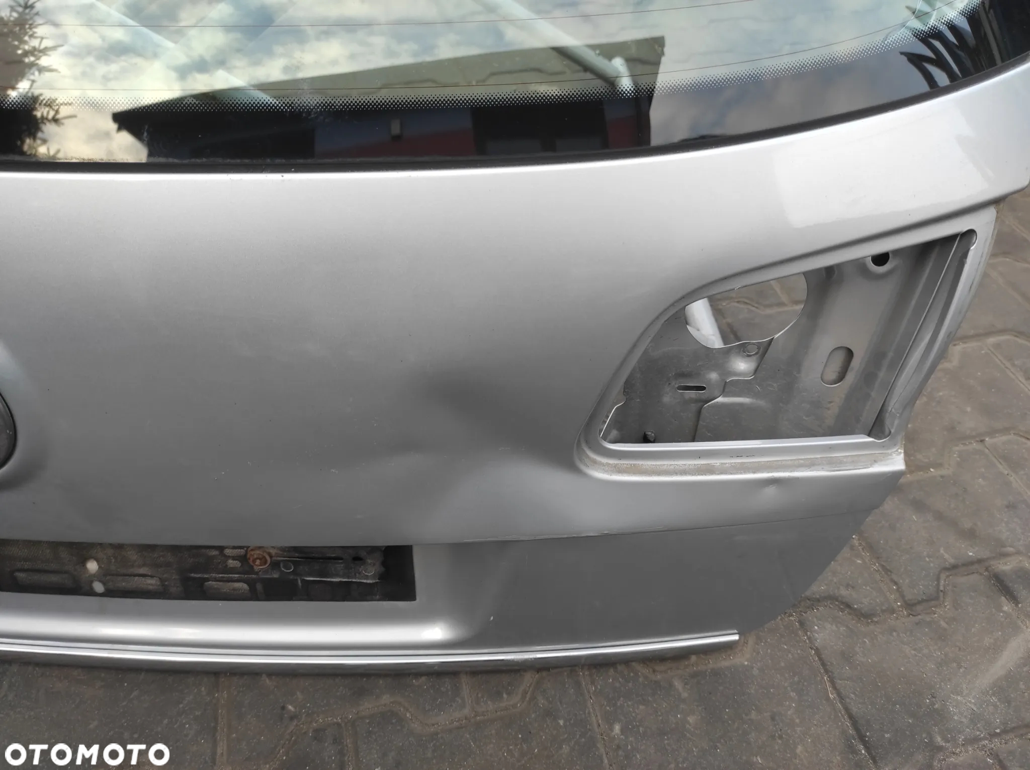 KLAPA BAGAŻNIKA SZYBA KLAPY TYLNA VW PASSAT B6 LA7W SREBRNA WYSYŁKA !!! - 4