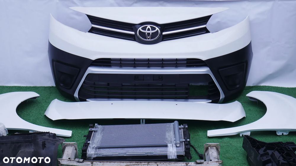 TOYOTA PROACE MASKA BłOTNIKI LAMPY ZDERZAK BELKA CHŁODNICE PAS PRZEDNI - 1
