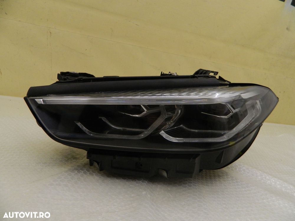 Far stanga BMW Seria 8 / M8, G14 / G15 / G16 FULL LED, 2019, 2020, 2021, 2022, 2023,  cod origine 8739583-06. - 3