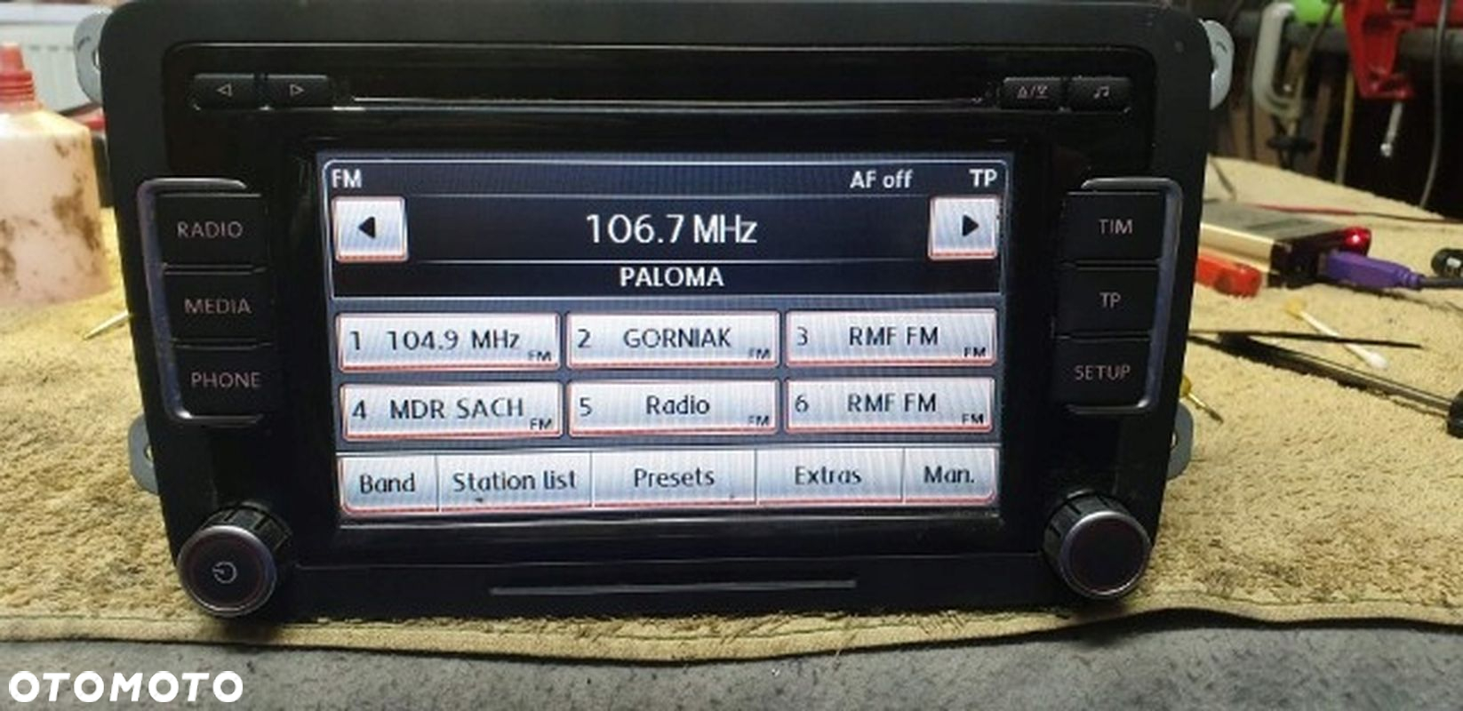 SHARAN 7N CD RADIO RCD510 + KOD - 3