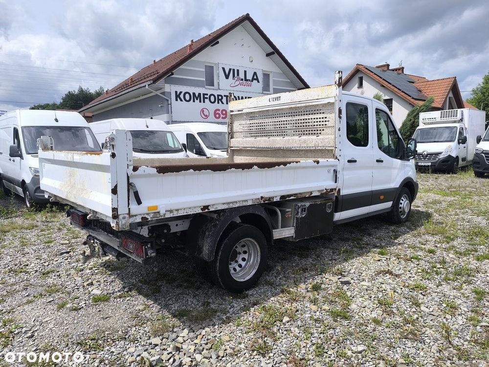 Ford TRANSIT ​*WYWROTKA​*DOKA​*2.0TDCI​*170KM​*TEMPOMAT​*KLIMATYZACJA​*1 - 5