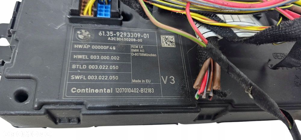 Bmw F30 F20 F34 F36 Moduł Sterownik Komfortu Pdc Ecu Fem Rem V3 9293309 - 6