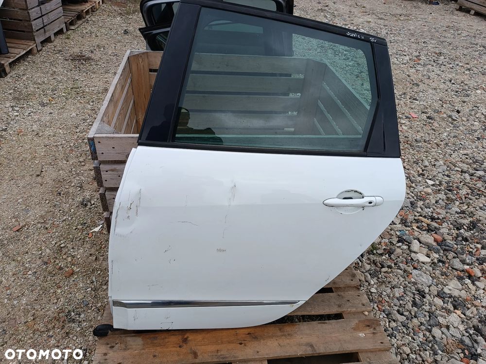 DRZWI LEWY TYŁ LEWE TYLNE RENAULT SCENIC III LIFT - 2