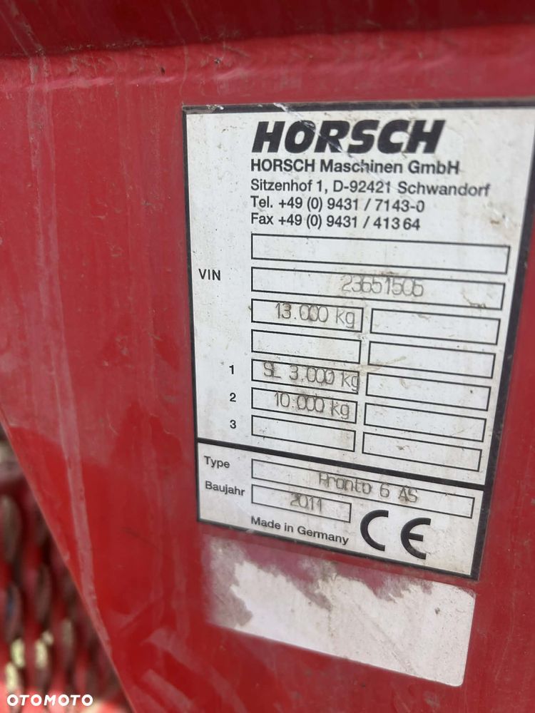 Horsch Pronto 6 AS - 8