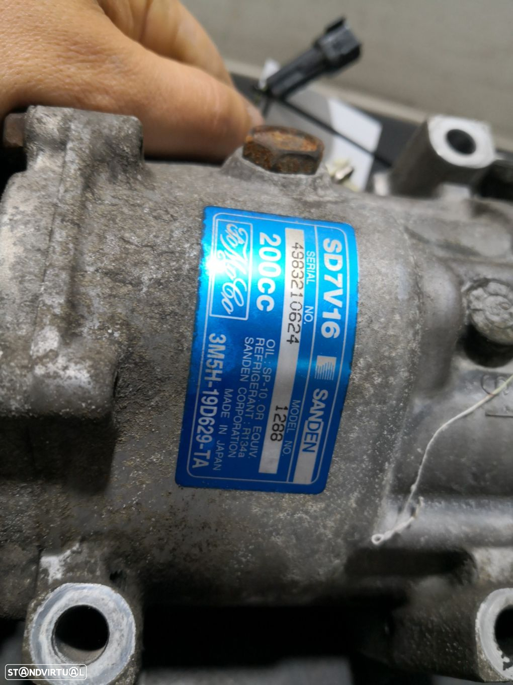 Compressor Do Ar Condicionado Volvo C30 (533) - 4