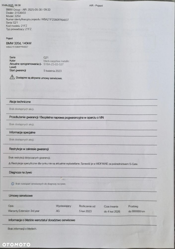 BMW Seria 3 320d Edition M Sport Shadow - 21