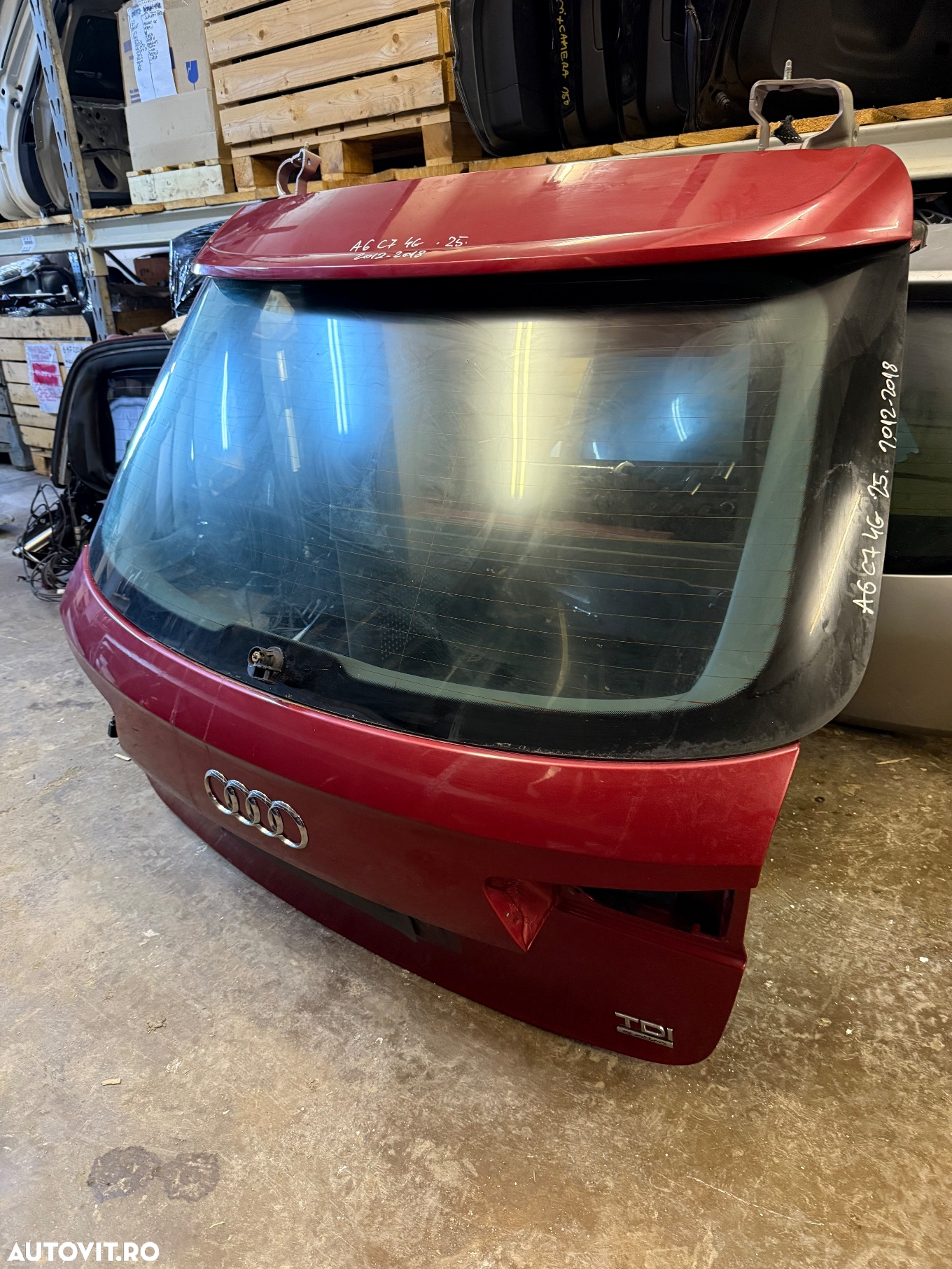 Haion cu luneta AUDI A6 C7 4G combi an 2012-2018 - 5