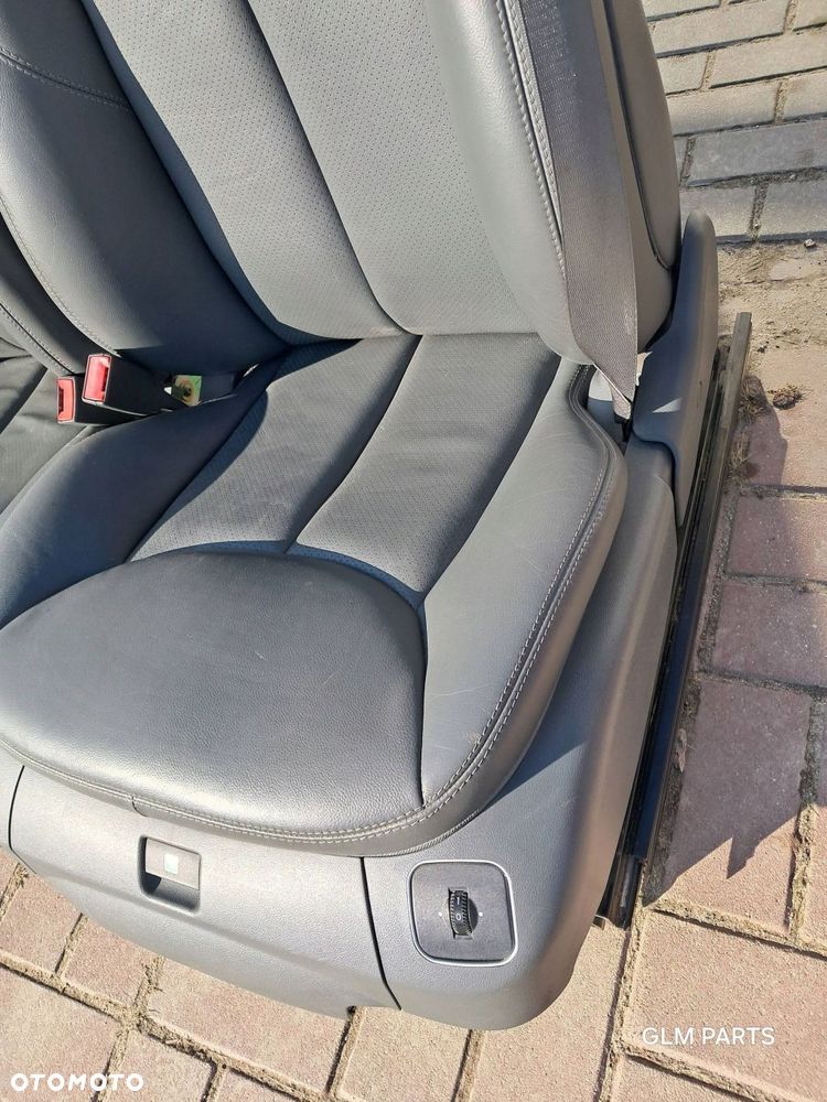 mercedes-benz sl r230 fotele prawy + lewy ciemny szary komplet - 4