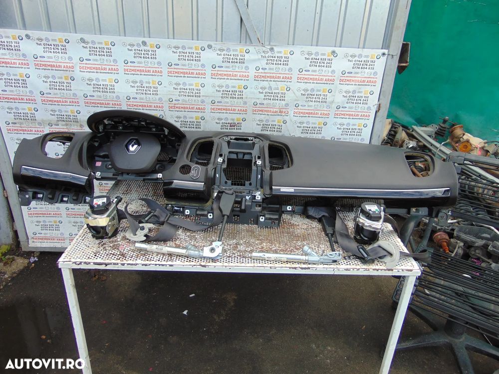 Plansa Bord Renault Espace 5 an 2015-2023 airbag sofer pasager modul centuri fata stanga dreapta - 4