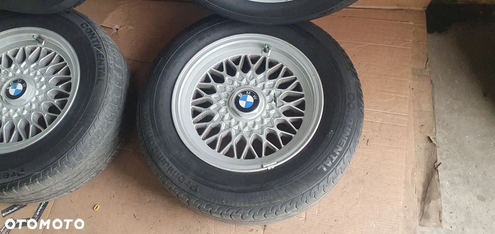 Alufelgi z oponami alusy BBS Oryginał 5x120 R15 7J ET20 205/65 R15 BMW E24 E32 E34 1179774 - 7