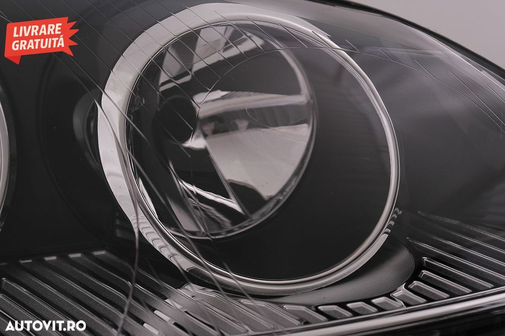 Faruri VW Golf 5 V Mk5 (2003-2007) Jetta (2005-2010) GTI R32 Chrome Edition- livrare gratuita - 4