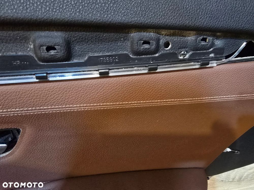 BMW 5 F11 TAPICERKA FOTELE KOMFOTY SKORA - 11