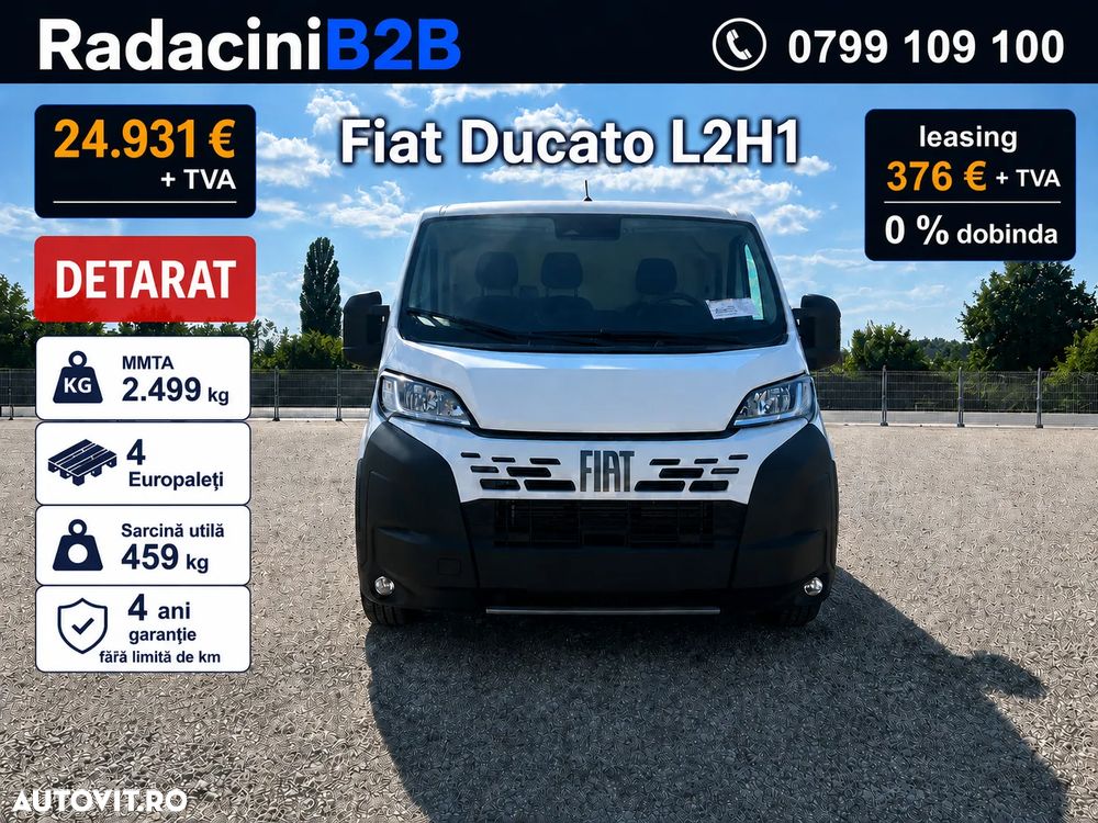 Fiat Ducato L2H1 DETARAT 2.490 kg - 2
