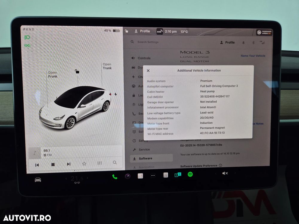 Tesla Model 3 Langstreckenbatterie Allradantrieb Dual Motor - 23