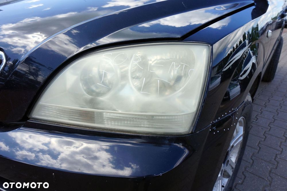 MASKA ZDERZAK BŁOTNIKI LAMPY SORENTO I EB  KIA 2002-2007 CZARNY PRZÓD KOMPLETNY - 25