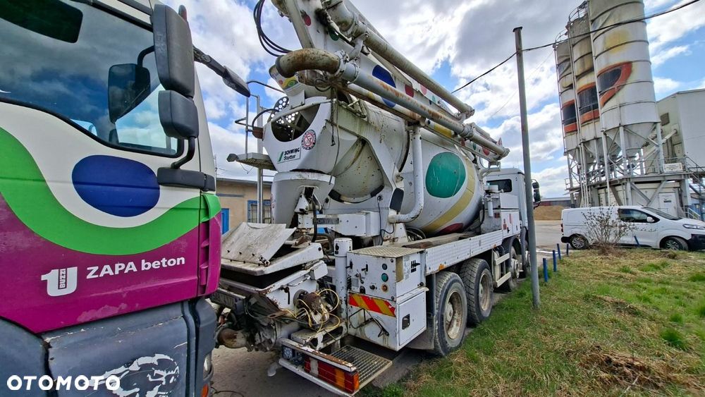 Versalift Actros 3241 B 8X4 + Schwing Fbp 24-125 - 6