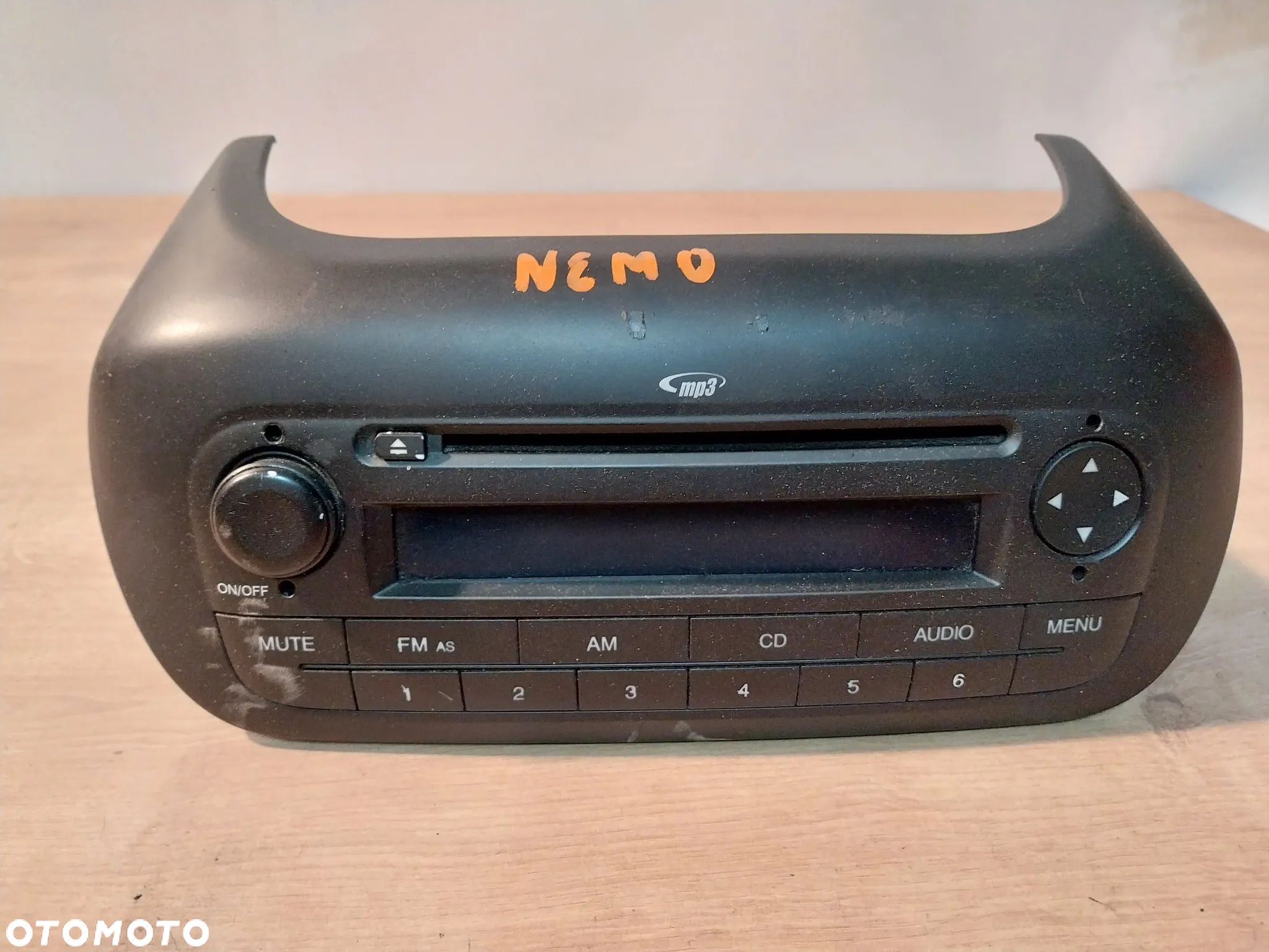 Radio CD MP3 Citroen Nemo - 1