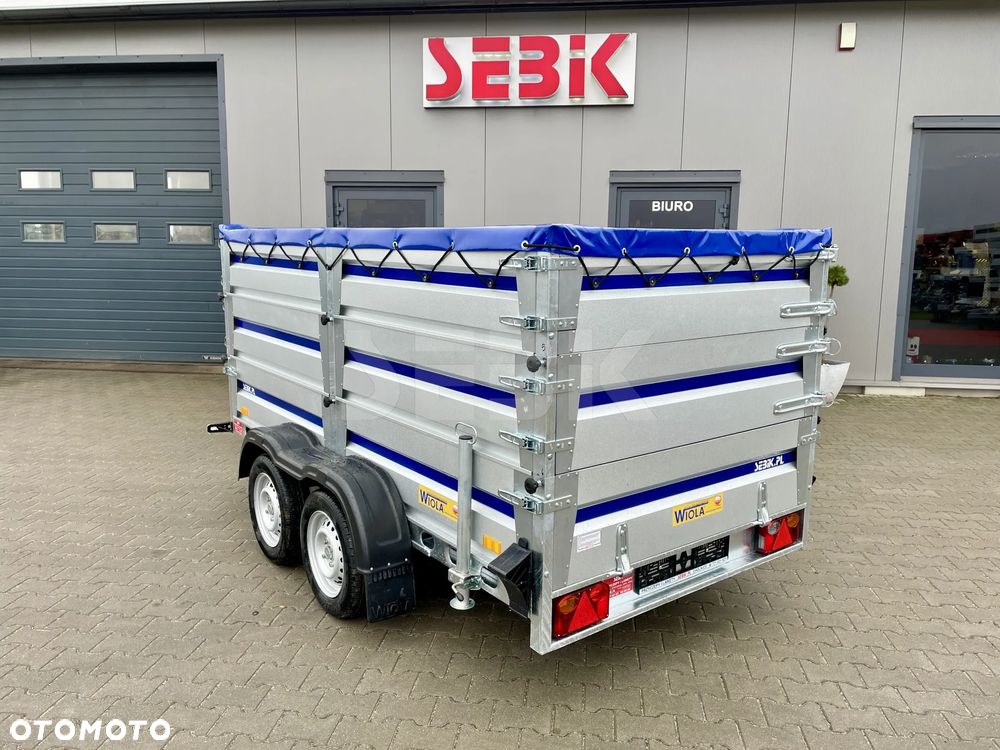 Wiola Mocna przyczepa lekka SILEZIA KOMFORT PLUS MAX 302 x 152 cm. DMC. 750 kg. DOSTAWA!! - 20