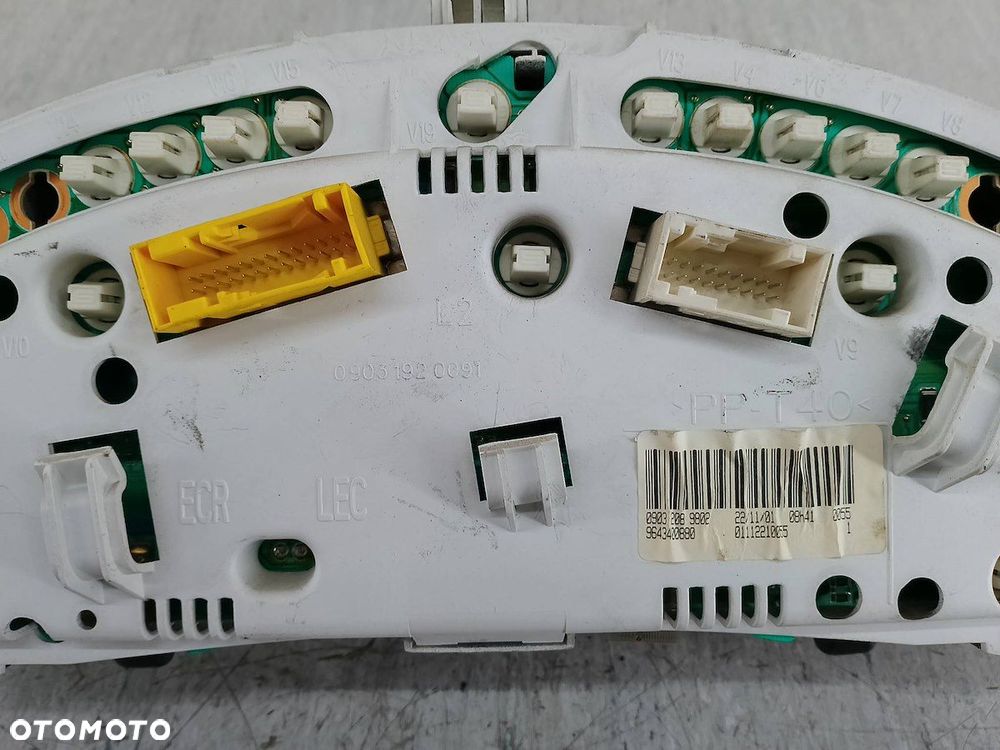 LICZNIK PEUGEOT 206 9643400880 09032089802 1.9 D - 5