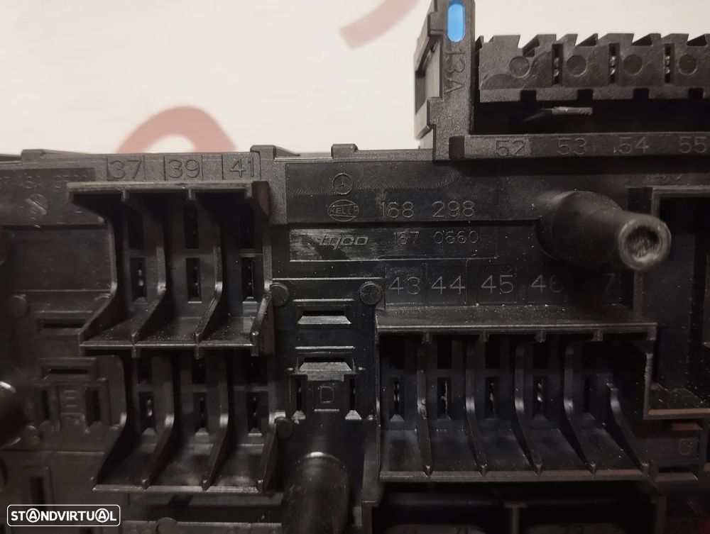 CAIXA DE FUSIVEIS MERCEDES CLASE E / C W204 W212 REF- 0-1670658-1 168298 - 4