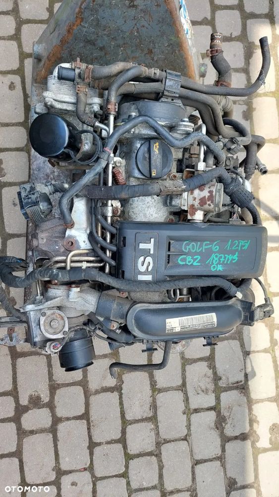 SILNIK Kompletny 1.2 TSI CBZ VW Golf VI Leon II Yeti - 6