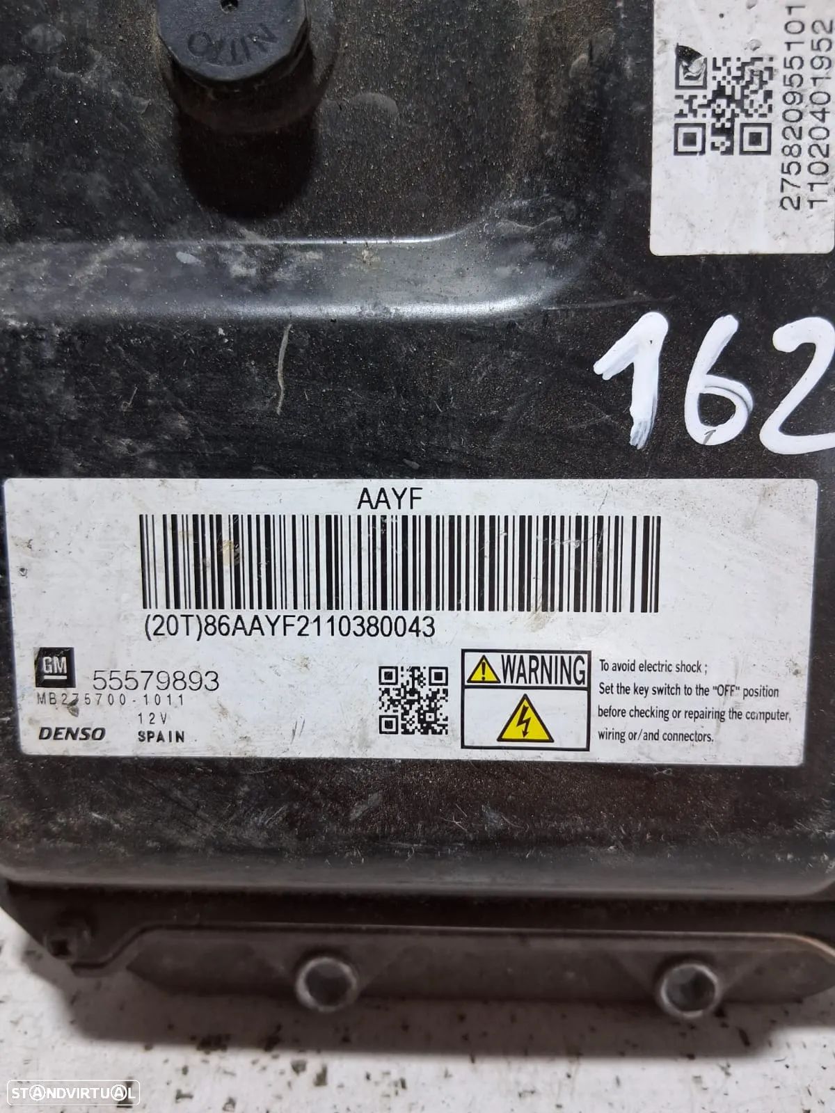 .Centralina Original Motor Denso GM Opel 1.7 CDTi 16v A17DTR 55 579 893 / MB275700-1011 - 1