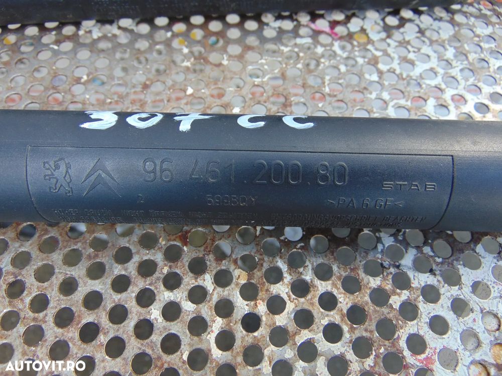 Amortizoare Haion Peugeot 307cc cabrio telescoape decapotare haion cod 9646120080 - 2