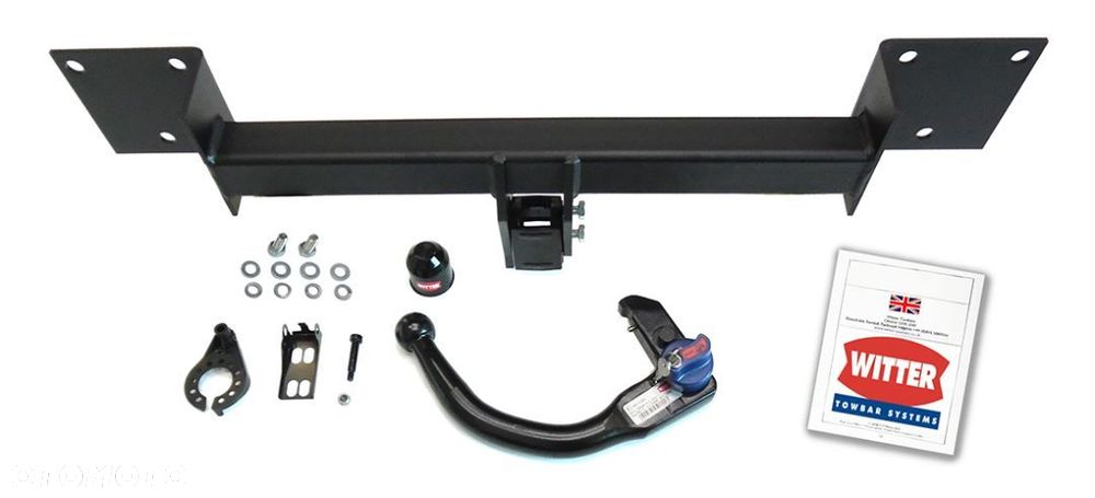 Hak Holowniczy Witter Automat Wypinany  BMW 3 III E90 Sedan Limuzyna 4D E91 Kombi E92 Coupe - 4
