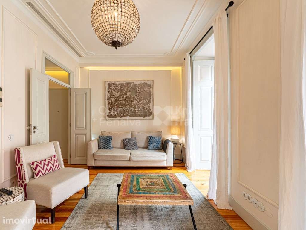 Apartamento T2 na Rua da Boavista, na Misericórdia, Lisboa - Grande imagem: 4/33