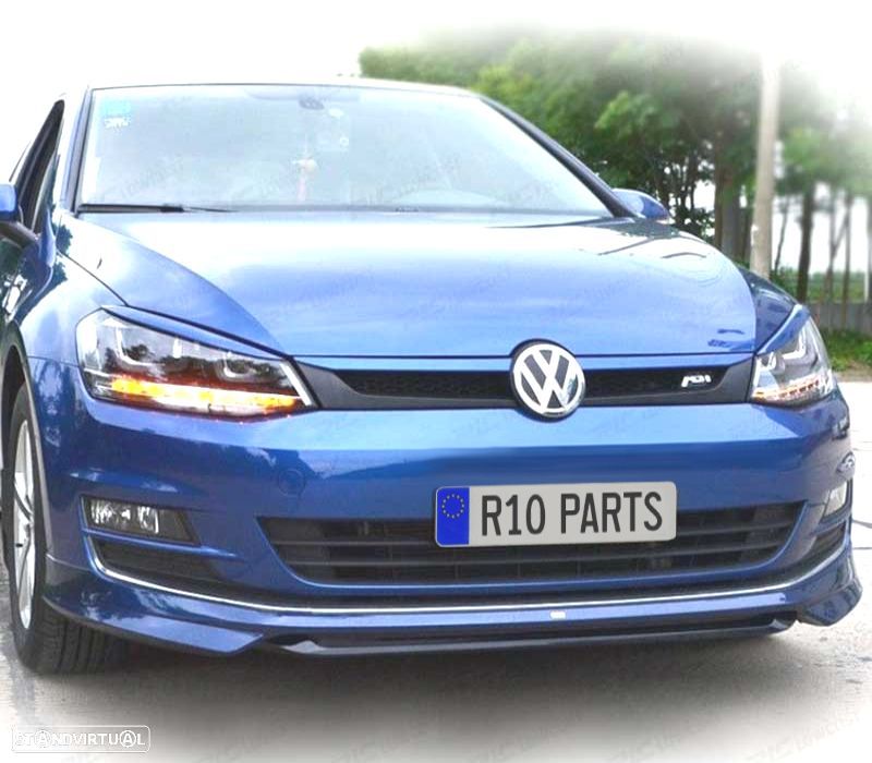 SPOILER LIP FRONTAL VOLKSWAGEN VW GOLF 7 12-20 LOOK ABT - 2