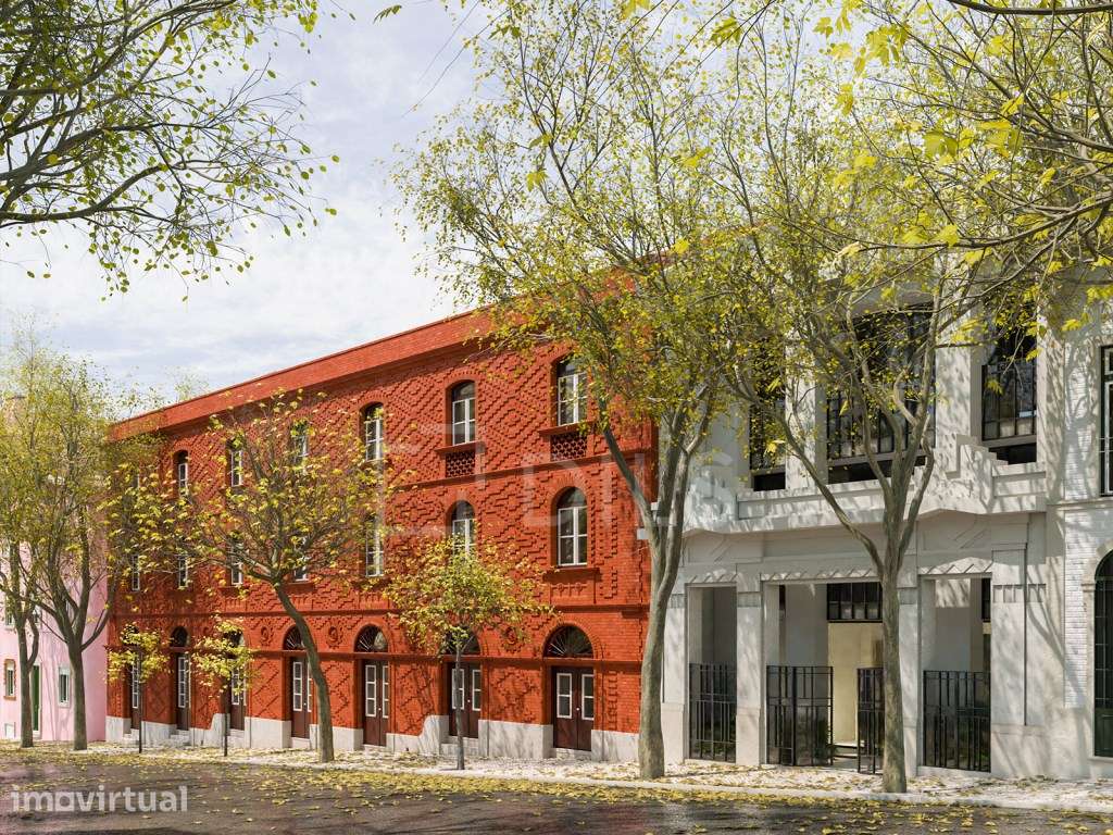 Apartamento T0 em Condomínio com Piscina e Jardim, em Lisboa - Grande imagem: 3/45