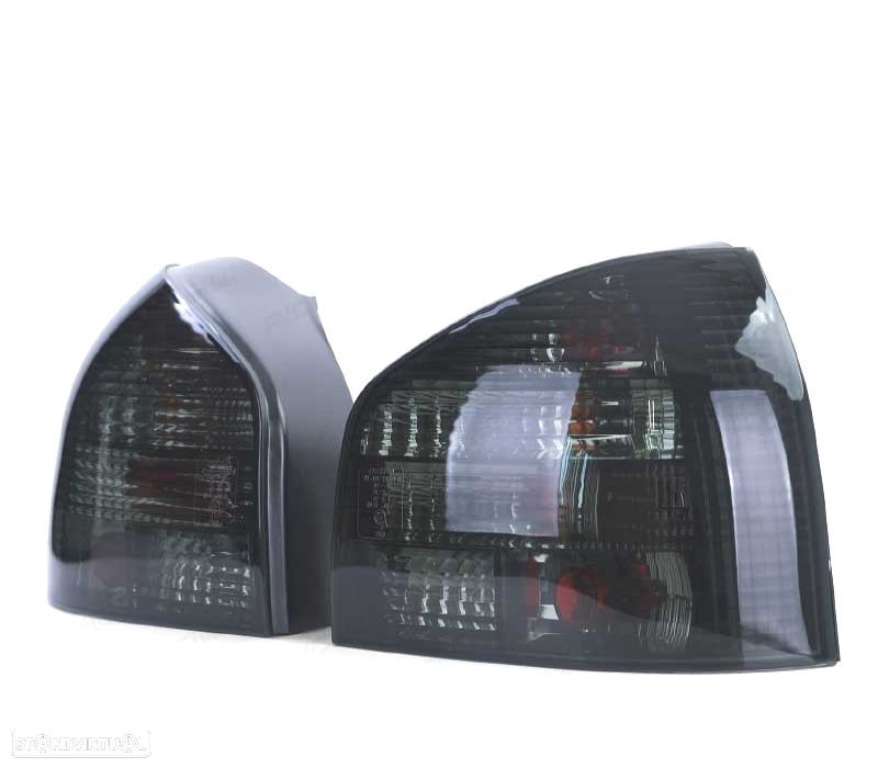 FAROLINS TRASEIROS AUDI A3 8L 96-00 FUMADOS - 3