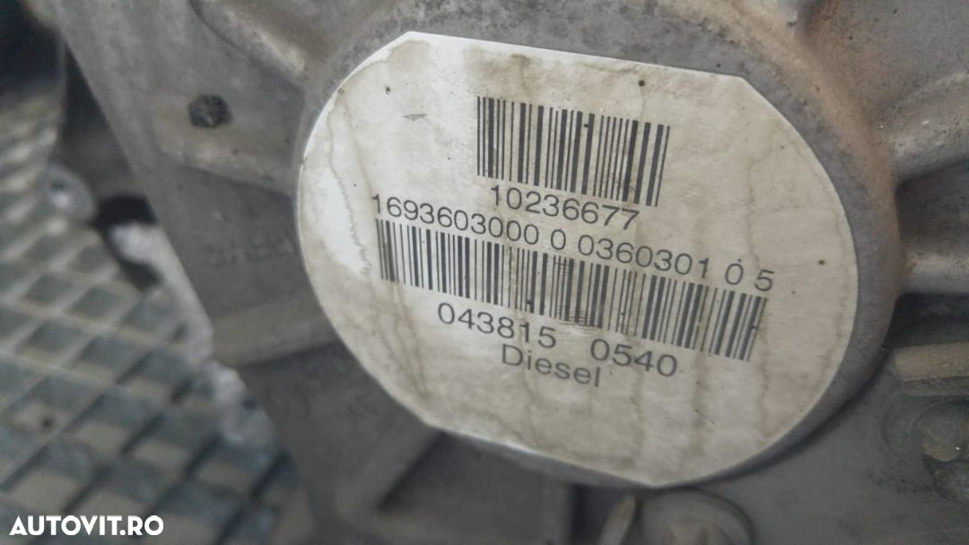 Cutie de viteze manuala mercedes a-class w169 a180 a200 2.0cdi 2004-2012 6 trepte 0438150540 - 5
