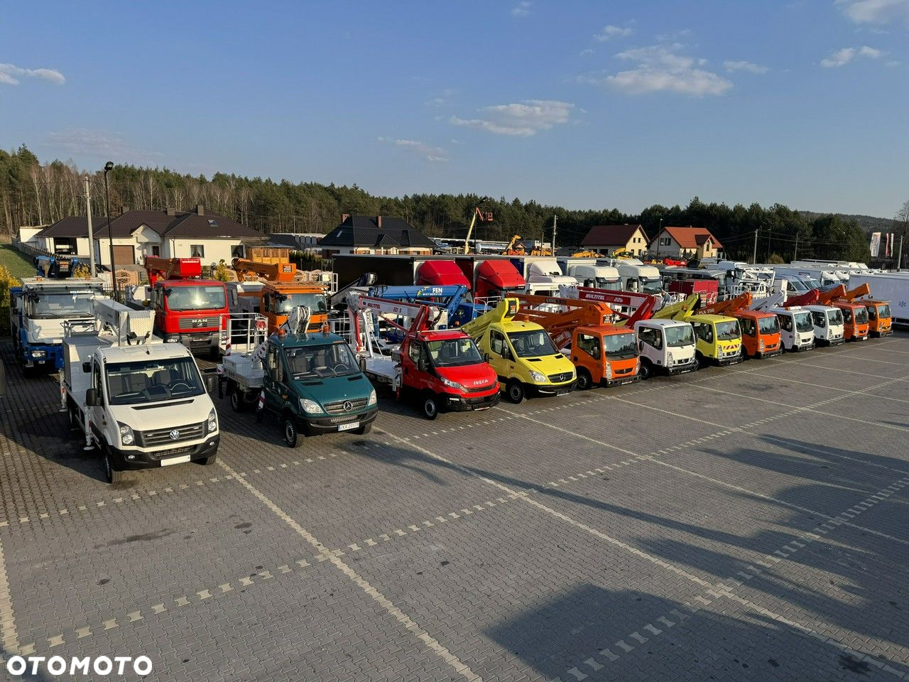 Nissan Zwyżka / Podnośnik Koszowy / 4X4 / CABSTAR / MAXITY / SPRINTER - 8