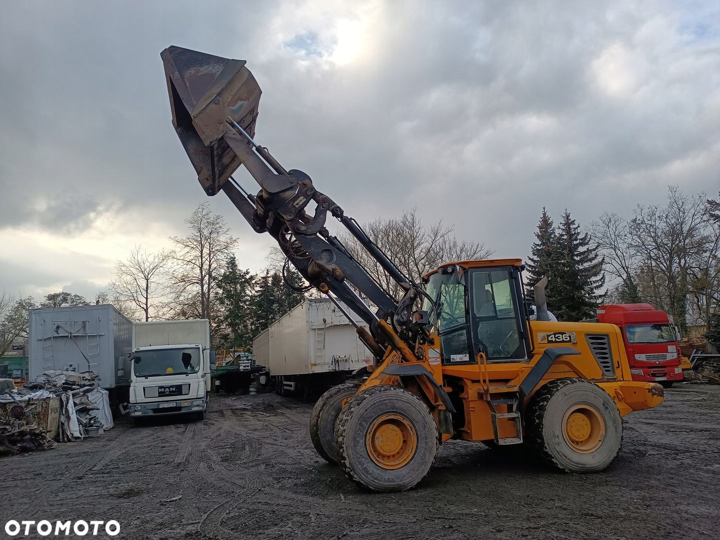 ŁADOWARKA KOŁOWA PRZEGUBOWA JCB 436 HT 2007 Łyżka Wysokiego Wysypu - 2