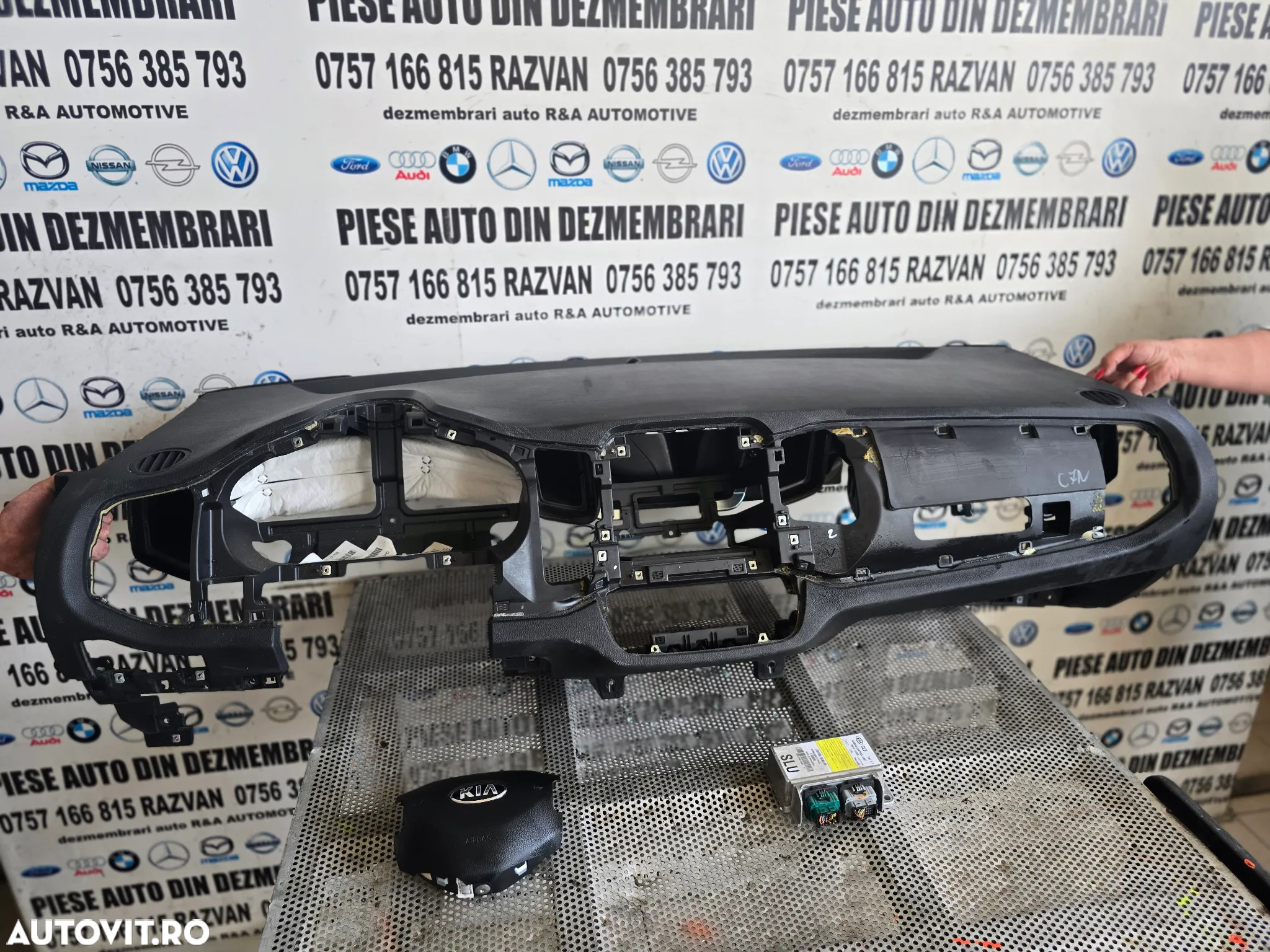 Plansa Bord Kit Airbag Kia Sportage 3 An 2010-2013 Volan Stanga - 3