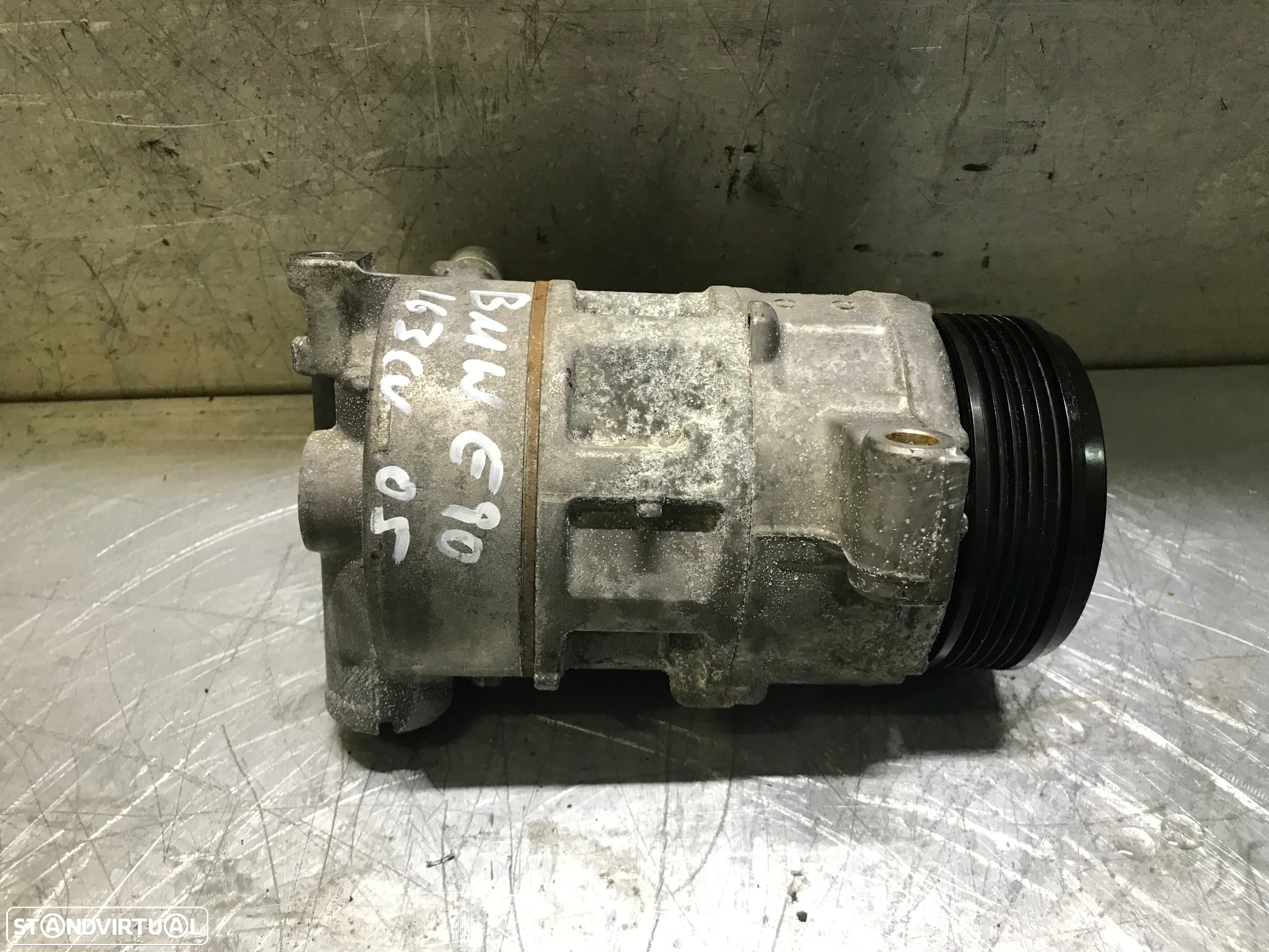 COMPRESSOR DO AC BMW 120D 320D E87 E90 E91 163CV 447190-6262 6452.6987766-01 - 3