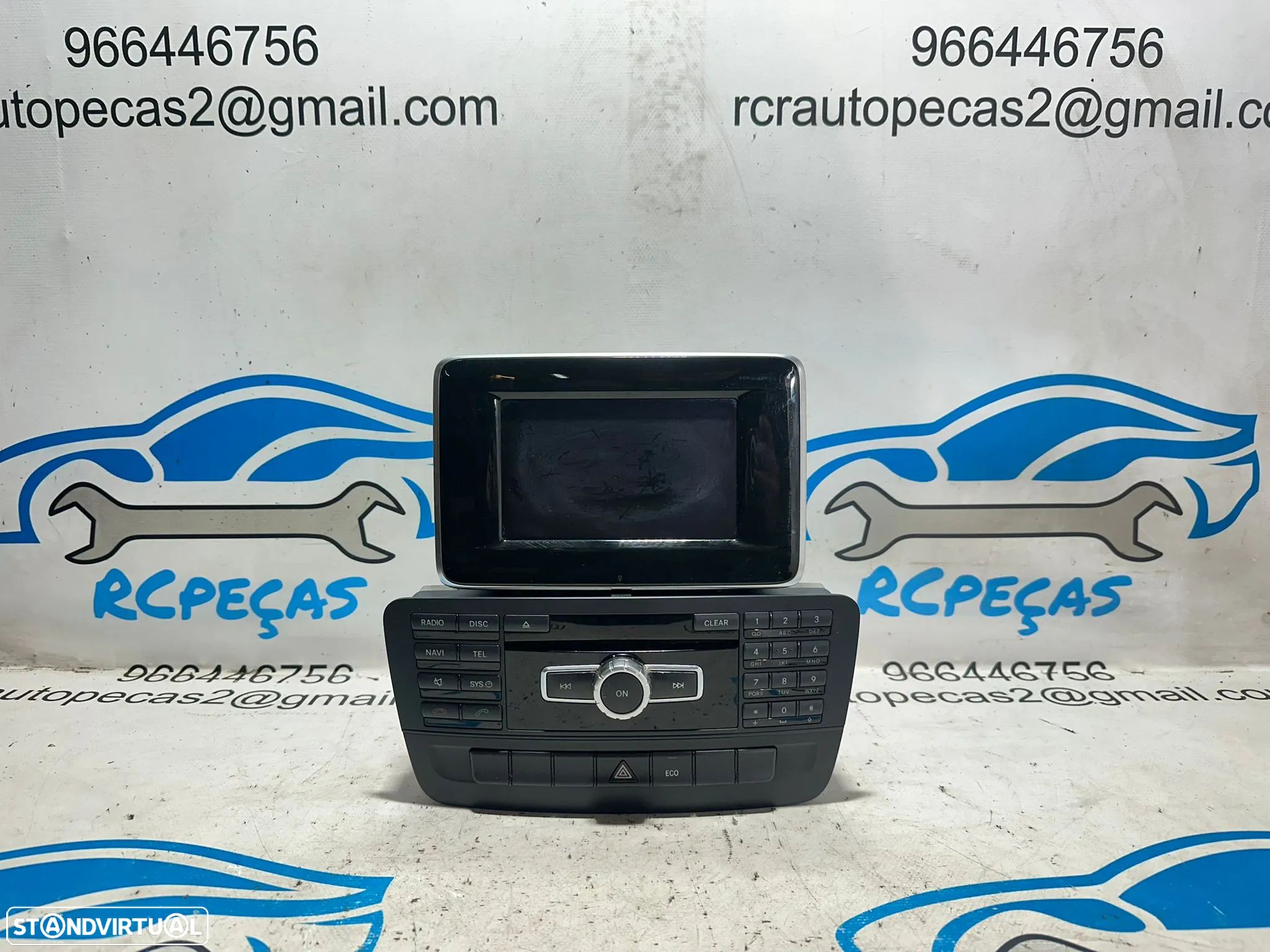 .Auto Radio Ecrã GPS Camera Headunit Original Mercedes Benz Classe A W176 2012 - 2018 - 1