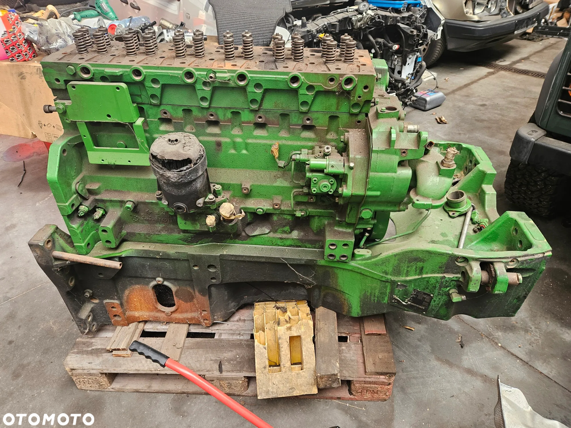 BLOK WAŁ MISA JOHN DEERE 7280R 6090 6090RW402 R573055 R526042 R527981 RE565972 RE310756 - 4