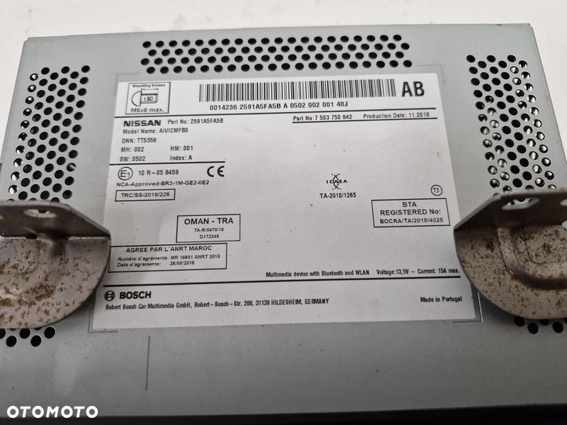 NISSAN MICRA K14 V 5 RADIO NAWIGACJA 2591A5FA5B - 6