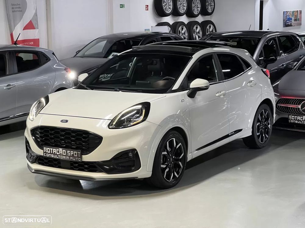 Ford Puma 1.0 EcoBoost MHEV ST-Line X Vivid Ruby Edition
